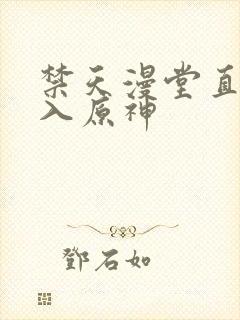 禁天漫堂直接进入原神