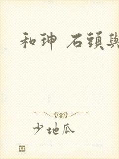 和珅 石头与水
