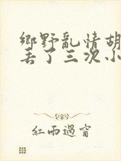 乡野乱情胡秀英丢了三次小说