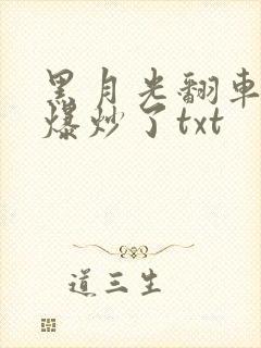 黑月光翻车后被爆炒了txt