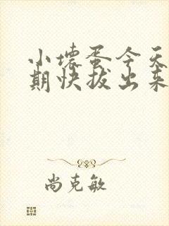 小坏蛋今天危险期快拔出来