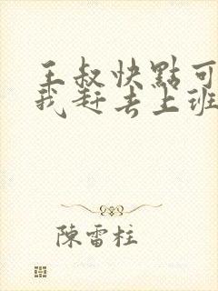 王叔快点可以吗我赶去上班