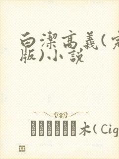 白洁高义(完整版)小说