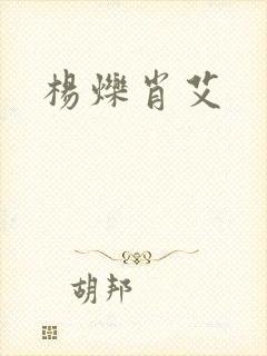 杨烁肖艾