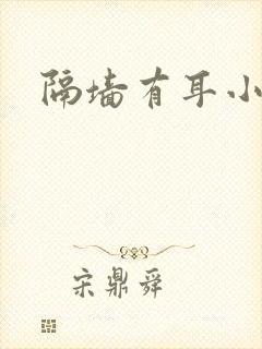 隔墙有耳小说