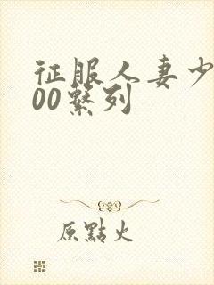 征服人妻少妇500系列封面