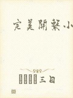 完美关系小说
