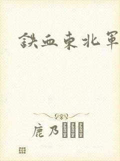 铁血东北军