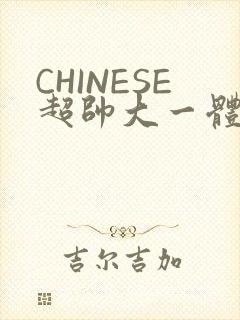 CHINESE超帅大一体育系精牛