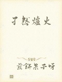 孑然炉火