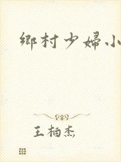 乡村少妇小说