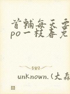 首辅每天要不够po一枝春免费阅读