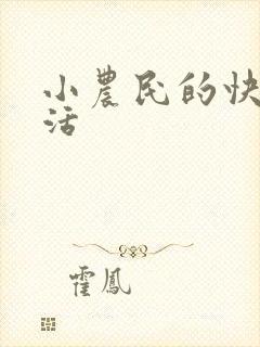 小农民的快乐生活封面