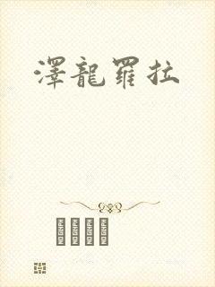 泽龙罗拉封面