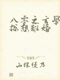 八零之玄学大师总想离婚