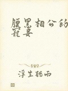 腹黑相公的庶女宠妻