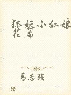 狐妖小红娘两生花篇封面