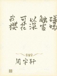 我可以触碰你的樱花深处吗封面