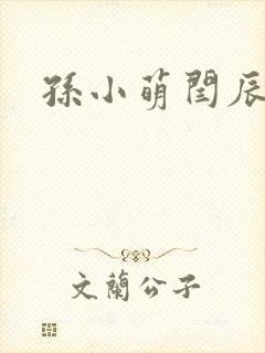 孙小萌闫辰