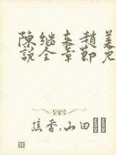 陈继来赵美媛小说全章节免费阅读
