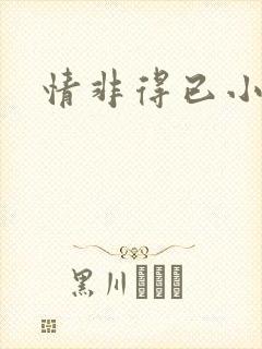 情非得已小说