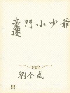 豪门小少爷是财迷