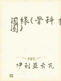因缘(骨科 校园)
