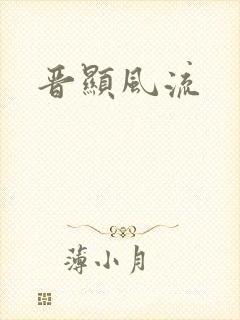 晋显风流封面