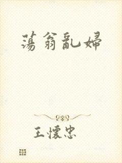 荡翁乱妇