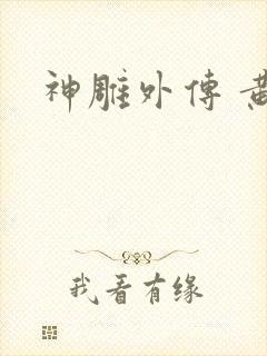 神雕外传 黄蓉封面