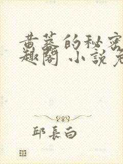 黄蓉的秘密 笔趣阁 小说免费阅读