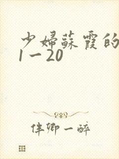 少妇苏霞的沉沦1一20封面