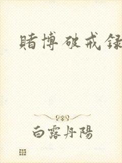 赌博破戒录