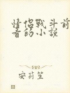 情侣战斗前适合看的小说