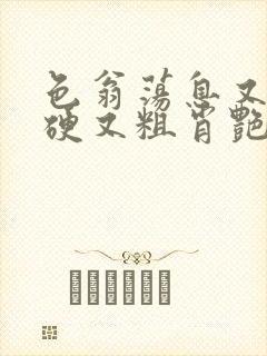 色翁荡息又大又硬又粗肖艳封面