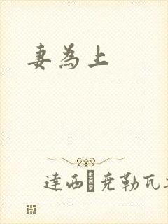 妻为上