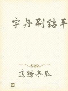 宇丹刷钻平台