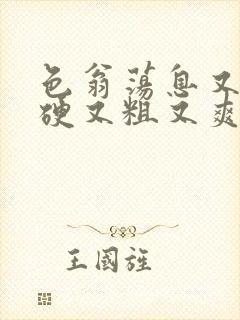 色翁荡息又大又硬又粗又爽电影