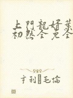 上门龙婿叶辰萧初然全免全集