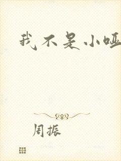 我不是小哑巴封面