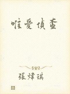 唯爱侦查