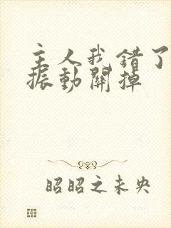 主人我错了请把振动关掉封面