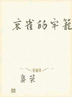 哀雀的牢笼
