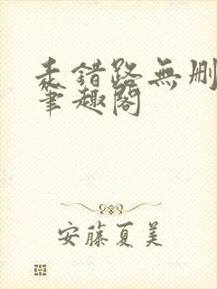 走错路无删减版笔趣阁封面