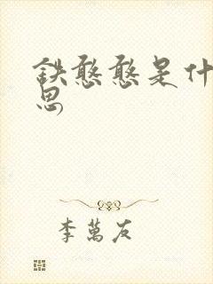 铁憨憨是什么意思