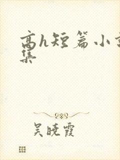 高h短篇小说合集封面