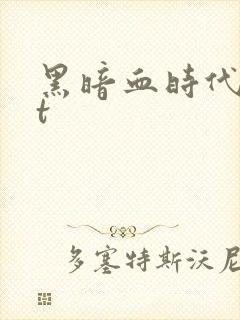 黑暗血时代txt封面