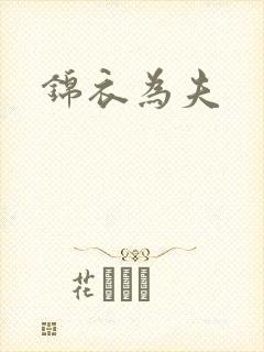 锦衣为夫封面