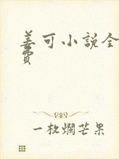 姜可小说全文免费