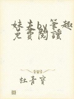妹夫by笔趣阁免费阅读封面
